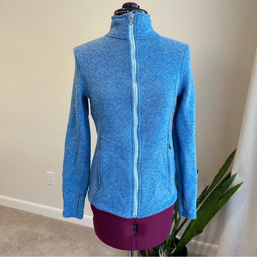 Spyder soar small Women's Blue Fleece Jacket - Picture 2 of 15